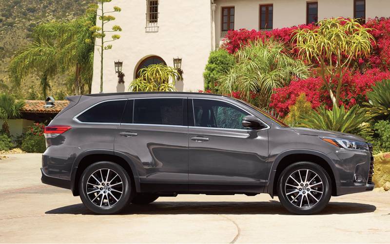 Comparison - Toyota Land Cruiser Prado 2015 - vs - Toyota Highlander LE ...